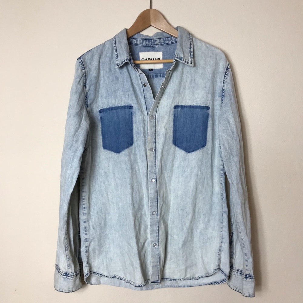 LF Carmar Distressed Denim Shirt